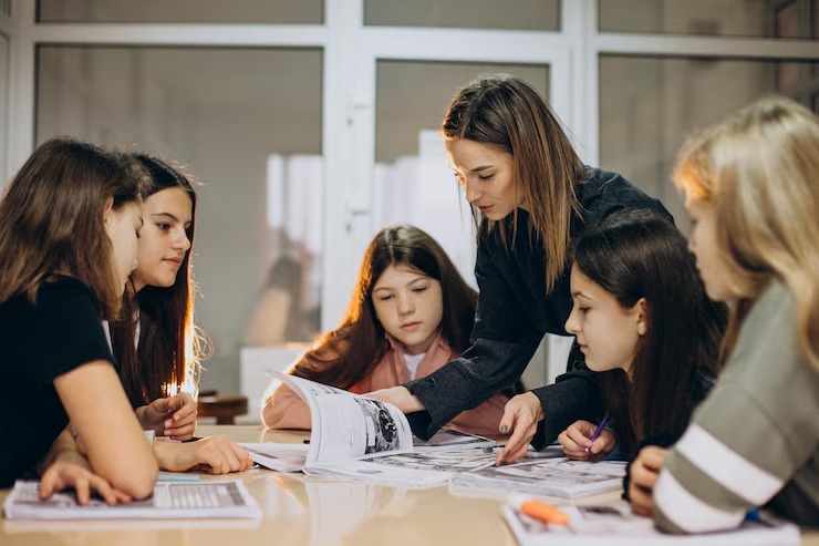 Teaching Assistant training with classroom learning and student support